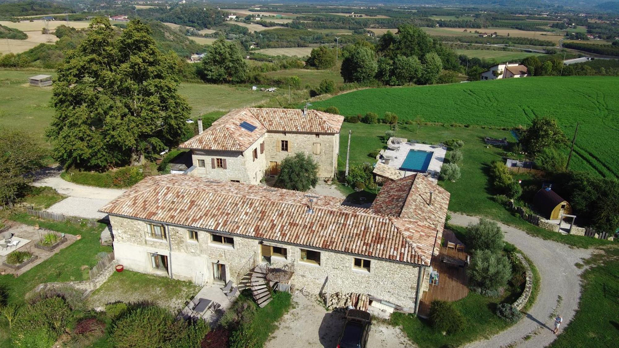 Gites&Chambres D Hotes Les Granges Du Fournel Saint-Lattier Εξωτερικό φωτογραφία